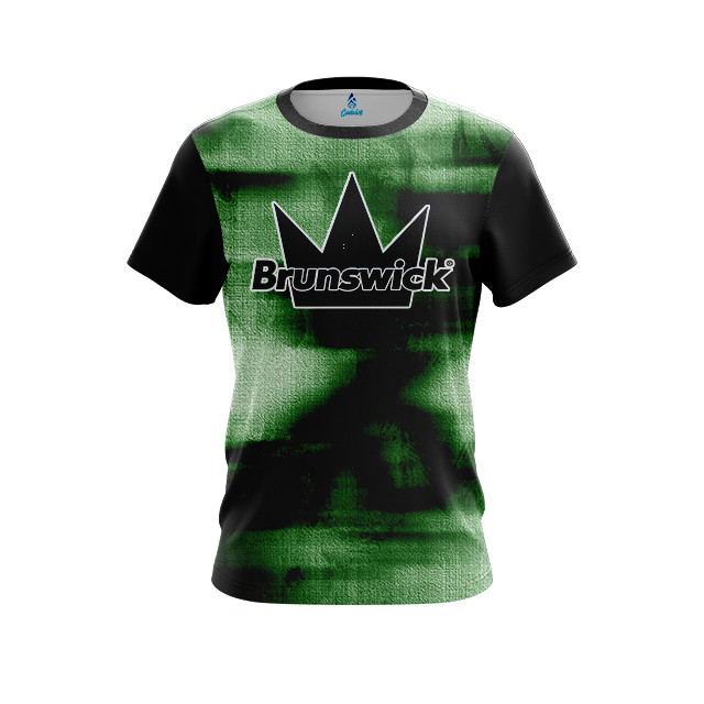 Plain Green CoolWick Bowling Jersey